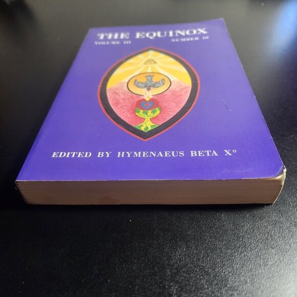 The Equinox:The Review of Scientific Illuminism Vol. 3 No. 10 Rev. 2nd Printing - Picture 2 of 13